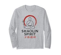 Shaolin Spirit Zen Monk Long Sleeve T-Shirt