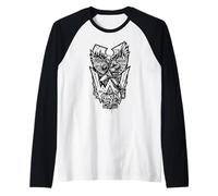 Shaolin Style Urban Warrior Hip Hop Graffiti Wings Crew Raglan Baseball Tee