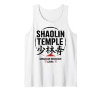 Shaolin Temple Martial Art Kung Fu Gift for Kung Fu Master Tank Top