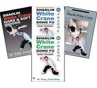 Shaolin White Crane Kung Fu and Qigong collection (YMAA) 3 DVD / 1 book