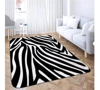 SHAOPENGA Animal Skin Pattern Leopard Print Carpet Home Bedroom Floor Decor Large Mat Non-Slip Coffee Table Area Rug Bathroom Doormat 140x200cm