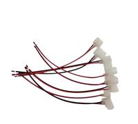 SHAOYAYAZHANG 12V led neon solderless Connector Accessories for 6x12mm led neon Rope Flex Connect (for 6x12mm) 10pcs