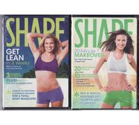 Shape 2 Pack DVD Set Get Lean in 4 Weeks / 20 Minute Makeover