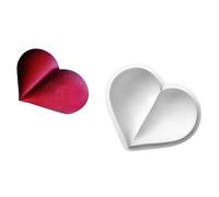 Shape Cake Baking Tool for Soap, Love | Heart Silicone for Epoxy Resin Making Soap Fondant Chocolate Baking Tool