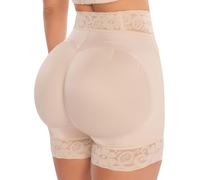 SHAPE CONCEPT 301 Butt Lifting Shapewear Colombian Faja Shorts Medium Compression BBL and Butt Lifter Booty Shaper, Beige, Medium