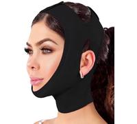 Shape Concept 301 Neck & Chin Compression Strap Face Bandage Support for Recovery & Contouring