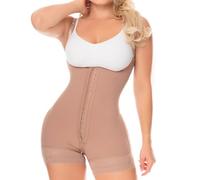 SHAPE CONCEPT High Compression Shapewear Tummy Control Fajas Colombianas Moldeadoras Tummy Control Shapewear Women, Cocoa Strapless, Medium