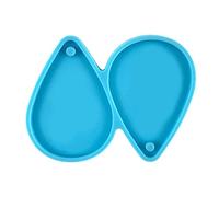 Shape Earrings Mold Tear Resin Silicone Keychain Shape Teardrop Molds Pendant for Jewelry Making Silicone Molds for Women Girls Size L