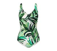 Shape-Enhancing One-Piece Swimsuit for Women Triumph Summer Palm Vert 42D