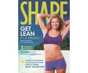 Shape Get Lean In 4 Weeks DVD - region 0