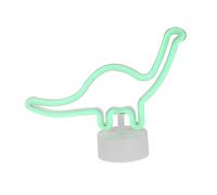 Shape LED with Pedestal Battery Powered Neon Light Bedroom and Desk Decoration Warm Glow Dinosaur Night Lamp for Home Ambiance