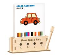 Shape Matching Toy,Matching Puzzle Games - Learning Tool for Kids Ages 4+ Boys Girls Home School Classroom Preschool Kindergarten