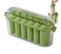 Shape Mold | 6-Capacity Easy Release | Making Mold,For Juice Yogurt Jam Jelly Pudding Fruit Party Apartment Summer Home Use Student Room