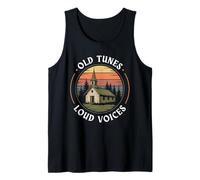 Shape Note Singing Folk Music Singer Sacred Harp Tank Top