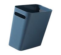 Shape Open Top Garbage Bin Lidless Waste Basket Bathroom Trash Can for Living Room Kitchen and Small Spaces Open Top Waste Basket