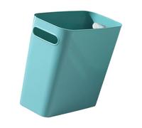 Shape Open Top Garbage Bin Lidless Waste Basket Bathroom Trash Can for Living Room Kitchen and Small Spaces Square Trash Can