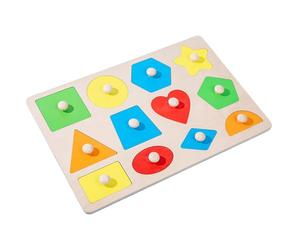 Shape Quick Combination Board Game | Shape Toys - Shape Sorter Set Preschool Education Block Gift, 12 Hole Geometry, Consulte la descripción, See description