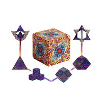 Shape Shifting Box - Award-winning, Patented Fidget Cube W/ 36 Rare Earth Magnets - Extraordinary 3d Magic Cube