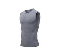Shape Shirt Men's Shaping Vest Slimming Vest Body Shaper Compression T-Shirts Tank Top Tummy Control Quick-dry Fitness Shirts(Gray,4XL)