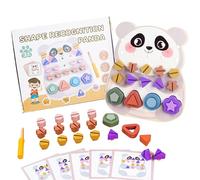 Shape Sorter | Screw-Turning Shape Sorter for Toddler | Development Game with Pegboard for Fine Motor Skills Enhancement Baby Boys Girls