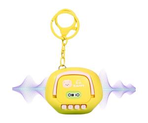 Shape Sound Recorder - Hidden Audio Keychain, Compact Dictaphone, Portable Lecture Capture Device, Security Equipment, Study Gear, Smooth Texture For Student Interviews Office Business Travel