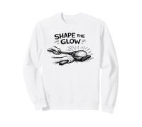 Shape the Glow Glass Glassblowing Glass Blower Art Shirt Sweatshirt