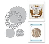 Shapeabilities Ringlet Round Etched Die Set, Silver, 13 x 13cm