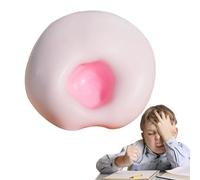 Shapeable Ball Squeeze Toy, Slow Rising Hand Exercise Toy, Sensory Fidget Reliever Pinch Balls, Portable Sand Glutinous Balls, Vacuum Soft GrapeSmoothie Ball, for Stress Relief and Relax