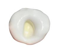 Shapeable Vacuum Ball Stress Ball, Smoothie Stressball, Snow Skin Glutinous Rice Cake Vacuum -aba Squishy Sand Glutinou Rice Squishy Fidget Toys for Stress Relief with Pumping Needle (Yellow)