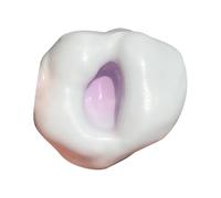 Shapeable Vacuum Ball Stress Ball, Smoothie Stressball, Snow Skin Glutinous Rice Cake Vacuum -aba Squishy Sand Glutinou Rice Squishy Fidget Toys for Stress Relief with Pumping Needle (Purple)