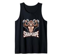SHAPEAPE Muscle Gym Strength Workout Motivation Tank Top