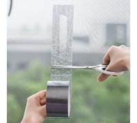 Shaped and Door Screen Repair Shaped Suitable for Home Providing a Practical fix Just Place it on The Hole no Extra Tools Needed