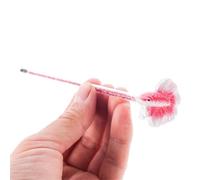 Shaped Betta Training Wand for Direct Cue Positioning, Red | Handheld Fish-Shaped Cue, Resin Construction, Separate Aquarium Toy Decoration Role Beyond the Training Task