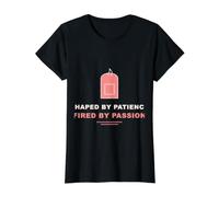 Shaped By Patience Fired By Passion Potter Value Graphic T-Shirt, Women, Black, S