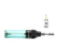 Shaped Gas Soldering Iron, Gas Soldering Iron, Plastic and Iron Practical 50-80 Minutes Penshaped Operating for Efficient Welding