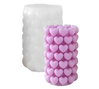 Shaped Mold for Do It Yourself Enthusiasts to Create Unique Scented Easily Heart Shaped Elastomer Cast
