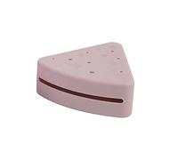 Shaped Powder Puff Holder, Silicone, Chocolate color