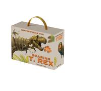 Shaped Puzzle Fun: Roaring T. Rex : 50-Piece Dinosaur-Shaped Puzzle