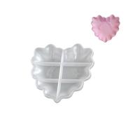 Shaped Resin Casting Mold Silicone Materials Suitable for Decorations and Gifts Heart Tray Mold