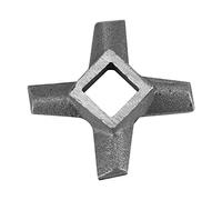 Shaped Steel Kitchen Food Meat Grinder Blade Mincers Cutter Part, & Rust Resistant, 5 Different Blades, Fits Most Plastic Body Grinders, Homemade Sausage Grind Size,