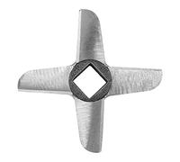 Shaped Steel Meat Grinder Replacement Blade, 5 Different Blades, for Homemade Sausages, Compatible with All Plastic Grinders (22)