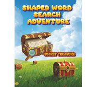 Shaped Word Search for Kids: Secret Treasure Hunt, Clues, Colouring and Learning the Famous Places around the World