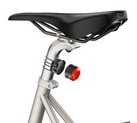 SHAPEHEART Light_Mini_Red Bicycle light Adult Unisex, Black, Single