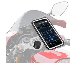 Shapeheart - Magnetic Fork Stem Mount For Smartphone Clip Ons Anti Vibration Weatherproof and Universal