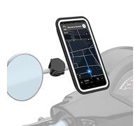 Shapeheart - Magnetic motorbike mirror phone holder | Moped phone holder smartphone holder | Anti vibrations waterproof mount | 360° orientation