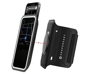 Shapeheart Magnetic Sport Armband Large Phone (Iphone 6+ 7+ 8+, Samsung Galaxy plus and edge HTC, LG, Honor, Oneplus, huawei