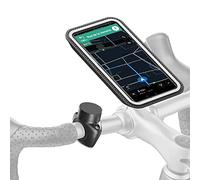 Shapeheart Pro Magnetic Bike Phone Mount - Secure Bolted Handlebar Clamp - 2XL Waterproof Touchscreen Pouch - Detachable Case for MTB, E-Scooter - Stable Anti-Vibration System