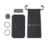 Shapeheart Moto Phone Mount – Magnetic Mount XL – Anti-vibration, Waterproof, 360° – Clear