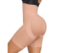SHAPELLX Shapewear for Women Tummy Control High Waist Shaping Butt Lifting Shorts Seamless Slimmer Womens Body Shaper Panties, Dark Skin, XXL
