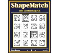 ShapeMatch: Find the Matching Pair - A Visual Puzzle Book for Observant Minds, Issue #14 (SHAPEY)